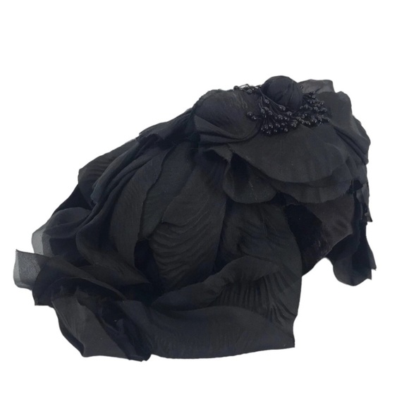 BIANCALANI FIRENZE MADE IN ITALY EXPRESSLY FOR BONWIT TELLER VINTAGE HAT BLACK - Picture 3 of 8